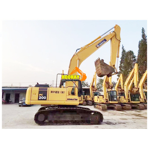 Excavadora de cadenas usada Komatsu PC200-7 de 20 toneladas con capacidad de cazo de 0.8-1.2m y potencia de 110kW en venta - Product Image 6