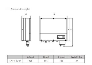 Inversor de Baja Frecuencia de 3kw 5kw 6kw, Onda Sinusoidal Pura, 208V 240V 120V 110V, Inversor de Energía Solar Híbrido Fuera de la Red - Product Image 4