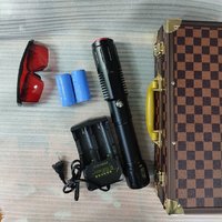 B030 Raycus Lampe torche laser bleue/verte 450nm/520nm longue portée, autonivelante, allumeur pour le camping
