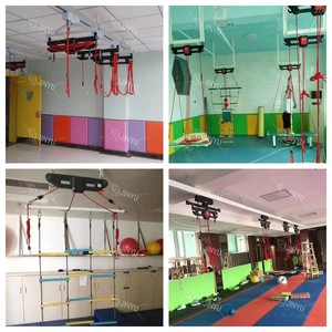 Système de suspension aérienne JINYU pour clinique de physiothérapie <span class=keywords><strong>pédiatrique</strong></span> – Équipement d'entraînement et de thérapie par la suspension pour enfants - Product Image 3