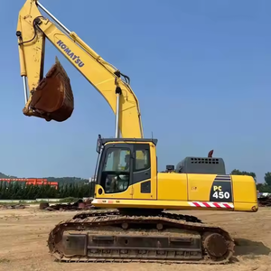 Machinerie lourde d'occasion, excavatrice hydraulique Komatsu PC450, roulement PLC, capacité de la benne de 2,1 m, puissance de 257 kW, moteur de 45 tonnes - Product Image 4