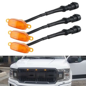 Копченый желтый светодиодных фар для авто передняя решетка дневные ходовые огни аварийное освещение для автомобиля Raptor F-150 - Product Image 6