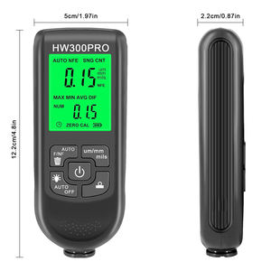 माप रेंज 0 ~ 2000μm उच्च परिशुद्धता कार ऑटो डिजिटल पेंट कोटिंग मोटाई गेज टेस्टर मीटर - Product Image 3