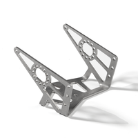Cadre en aluminium OEM pour drone avec découpe CNC et finition anodisée