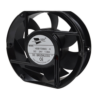 EC 172x150x51mm Abluftventilator 110-220V Kugellager 70.000 Stunden Lebensdauer Kunststoffblätter CE-Zertifiziert OEM ODM Luftkühlventilator