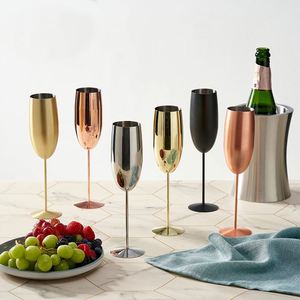 Copas de Vino de Acero Inoxidable Personalizadas con Logotipo, Irrompibles, para Champán, Cócteles y Vino Tinto, para Bares, Restaurantes y KTV al Aire Libre - Product Image 1