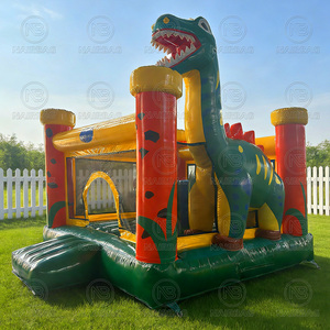 Castillo Inflable con Temática de Dinosaurio T-Rex Gigante, Perfecto para Fiestas en el Patio Trasero, Eventos y Negocios de Alquiler - Product Image 2
