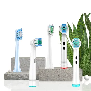 Customize Replacement Electric Electronic Removable Reusable Toothbrush Refill Head With Replaceable Toothbrush Head