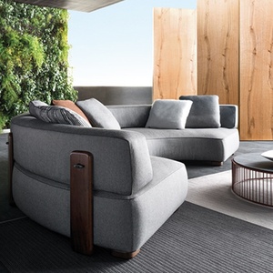 Conjunto de Sofá para Pátio Externo, Cadeiras de Metal para Jardim, Móveis para Varanda à Prova de Sol, Sofá para Múltiplas Pessoas - Product Image 4