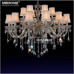 Lampadario Moderno di Lusso Meerosee in Cristallo Grande e Semplice Luci in Cristallo K9 per Arredamento Casa Lamparas Sospesi Lustras MD8577 - Product Image 4