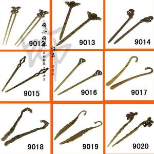 Accessori fai da te fatti a mano in metallo rame antico floreale sirena che borda il portachiavi con barra di perline 3d segnalibro regolabile spazi vuoti in vendita - Product Image 4