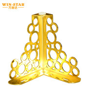 WINSTAR Preisgünstige Y-förmige Gusseisen Goldene Gerade Moderne Sofabettbeine für Schrankfüße