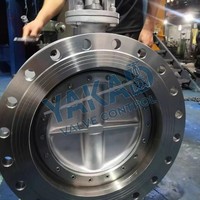 Edelstahl-Absperrklappe im Wafer-Design CF8/CF8M für Wasseraufbereitungs- und Entsalzungsanlagen