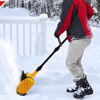 Souffleuse à neige à moteur sans balais haute puissance 650W pour un nettoyage rapide des trottoirs et allées, et une utilisation professionnelle pour la maison et le jardin uniquement