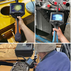 <strong>Handheld</strong> 2.8mm Digital Endoscope <strong>Night</strong> <strong>Vision</strong> CMOS Sensor H.265 360 Joystick Rotation 1m Cable 5-Inch LCD TF Card IP67 1 Year - Product Image 6