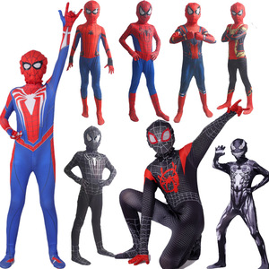 Disfraz de Spider-Man Chuan Ru, Mono para Niños y Adultos, Unisex, Spandex, Disfraz de Halloween, Cosplay, Traje de Película y Televisión - Product Image 1