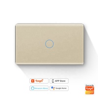 Interrupteur mural intelligent Wi-Fi Keepercloudpower Smart Life 10A US 120V 1 gang, contrôle par application pour Alexa et Google Home
