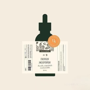 ฉลากขวดน้ำหอมกันน้ำมัน ฉลากผลิตภัณฑ์ดูแลผิว ฉลากขวดเครื่องสำอางแบบกำหนดเอง สติ๊กเกอ<span class=keywords><strong>ร์</strong></span>ฉลากขวด - Product Image 4