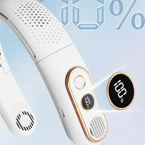 Ventilador de Cuello Portátil USB, Manos Libres, Deportivo, Mini, Personal, de Verano, con Luz de Colores, <span class=keywords><strong>Motor</strong></span> sin Aspas, para Colgar en el Cuello - Product Image 6