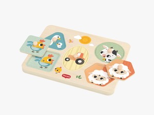 Rompecabezas Musical de Madera Tiny Love con Temática de Granja para Niños de 0 a 4 Años, Calidad Premium, Hecho en China - Product Image 4