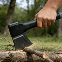 Hache Tomahawk en acier au carbone de haute qualité pour la survie en plein air et le camping, service OEM/ODM, options de personnalisation flexibles