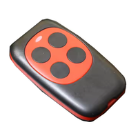 Clé de porte de garage clone télécommandée à 4 canaux 280-868MHz avec code d'apprentissage de fonction automatique en plastique ABS tension 12V