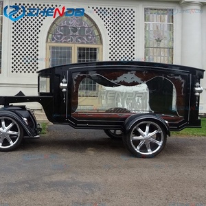 Direct Factory Custom Funeral Hearse <b>Trailer</b> High Quality Multi-Style Funeral Coffin Special Transportation - Product Image 2