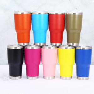 Venta al por Mayor de Tazas de Café y Cerveza Aisladas de Metal de 30 oz, Vaso de Acero Inoxidable con Tapa para Grabado Láser de Logotipo - Product Image 3