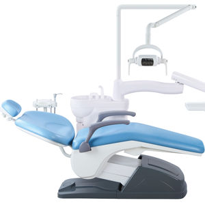 Clinica ospedaliera sedia dentale Set completo trattamento dentale unità con il dentista sgabello <span class=keywords><strong>Scaler</strong></span> <span class=keywords><strong>Curing</strong></span> Handpiece luce compressore aria - Product Image 1