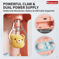 KZHM Juguetes Claw Machine Kids Montessori Educational Toys Wholesale Plastic Claw Machine Release Squishy Toys for Children's