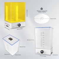 Pack Lavage et Durcissement Automatique Mercury XS Connectivité USB/WiFi Nouvelle Garantie 1 An Haute Précision Grands Modèles Imprimés en Résine 3D
