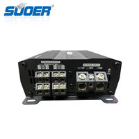 Amplificateur audio universel pour véhicule CV-100.4, 4 canaux, 100W RMS, classe D, avec crossovers