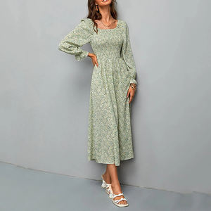 <span class=keywords><strong>Abito</strong></span> Casual estivo personalizzato da donna con maniche lunghe a maniche lunghe a maniche lunghe - Product Image 3