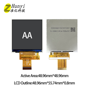 Quảng trường 2.7 inch 320x320 TFT mô-đun Màn hình IPS đầy đủ màu sắc RGB SPI mipi giao diện 2.73 inch TFT LCD hiển thị cho nhà thông minh - Product Image 6