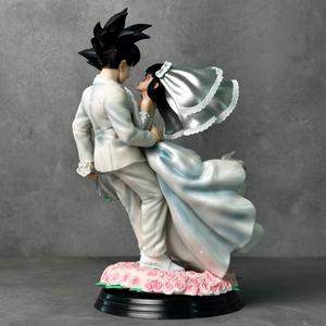 Frozen Goku <span class=keywords><strong>Kiki</strong></span> Escena de la boda Estatua PVC Nuevo modelo de juguete Escala 1:1 Modelo hecho a mano Adornos al por mayor - Product Image 4