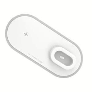 แท่นชาร์จไร้สายแบบ3IN1สำหรับ <span class=keywords><strong>iPhone</strong></span> <span class=keywords><strong>XS</strong></span> <span class=keywords><strong>MAX</strong></span> XR iWatch2/3/4 S - Product Image 5