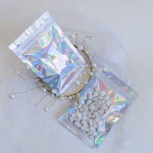 Bolsas Ziplock Transparentes con Cierre Hermético, Holográficas, con Impresión de Logotipo Personalizado, Baratas al por Mayor, Reciclables, de Grado Alimenticio, para Galletas - Product Image 3