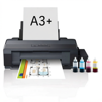Printer Inkjet Flatbed Baru L1300 Ukuran A3 4-Warna Otomatis Tinta Sublimasi 1200x1200dpi Pencetakan Resolusi Tinggi