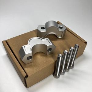 Rehausseurs de guidon de moto en argent CNC pour <span class=keywords><strong>F850GS</strong></span> - Product Image 4