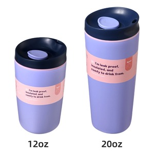 Tazza Termica Portatile per Auto 12oz/20oz in Acciaio Inossidabile, Bicchiere da Viaggio Isolato per Caffè, Vendita all'Ingrosso - Product Image 5