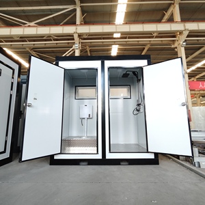 Baños Modernos para Exteriores, Baños Públicos, Baños Portátiles para Campamentos, Baños Móviles de Panel Sándwich, Fabricados en China - Product Image 3