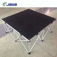 Scène portable intelligente et Mobile de 1.0m x 1.0m, plateforme de bureau, riser de 100 cm pour évènements de mariage