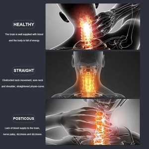 Masajeador de Cuello Inflable Magnético Quiropráctico con Control Remoto Inalámbrico y Terapia de Luz Roja para el Alivio del Dolor - Product Image 2