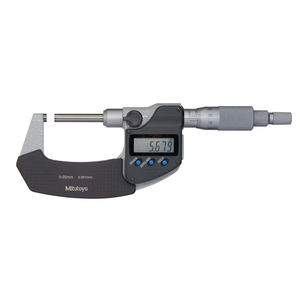 Mitutoyo 406-250-30 OMV-25MX Meetbereik <span class=keywords><strong>0</strong></span>-25Mm Niet-Roterende Spindel Type Digitale Buitenmicrometer - Product Image 1