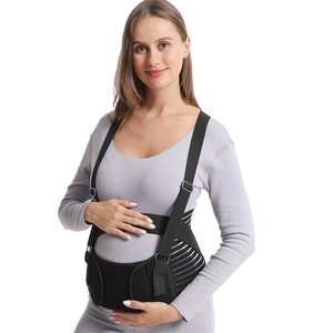 Ceinture <span class=keywords><strong>de</strong></span> maternité ajustable <span class=keywords><strong>3</strong></span>-en-1 en coton pour femmes enceintes, avec bretelles détachables, protection <span class=keywords><strong>de</strong></span> base, utilisable toutes saisons, rééducation - Product Image 1