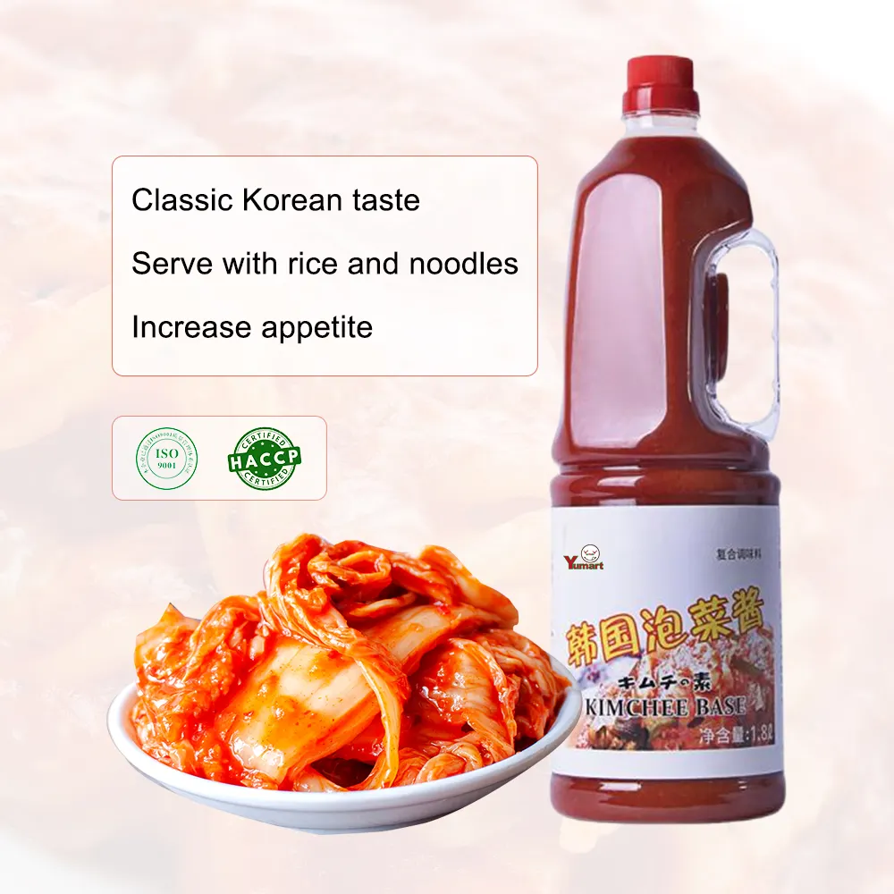 Köstliche Kimchi-Soße eine wohlschmeckende und wohlschmeckende Ergänzung