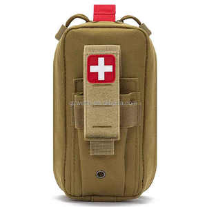 Bolsa médica MOLLE táctica de corte láser mejorada, bolsa de primeros auxilios EMT Rip-Away IFAK Trauma Kit bolsa de supervivencia de transporte diario - Product Image 5