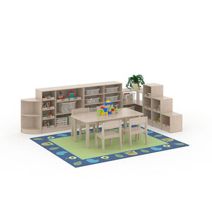 Mesa y Silla para Niños, Muebles para Guardería, Centro de Cuidado Infantil, Preescolar, Mesa y Silla de Plástico para Niños - Product Image 4