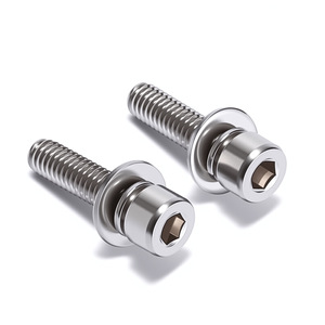 Tornillo de Cabeza Cilíndrica de Acero Inoxidable 201, M4 M8, Hexagonal, Totalmente Roscado, Grado B, Nivel 4.8, para Uso en la Industria de la Construcción - Product Image 1