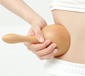 नए आगमन चिकित्सा मालिश शरीर मूर्तिकला उपकरण हैंडहेलेल्ड लकड़ी स्वेटर कप लकड़ी के मालिश - Product Image 2